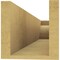 Ekena Millwork 6in. W x 6in. H x 32in. L Mediterranean Woodgrain TimberThane Rafter Tail, Primed Tan RFTUR06X06X32MEDRCPR - alternate 6